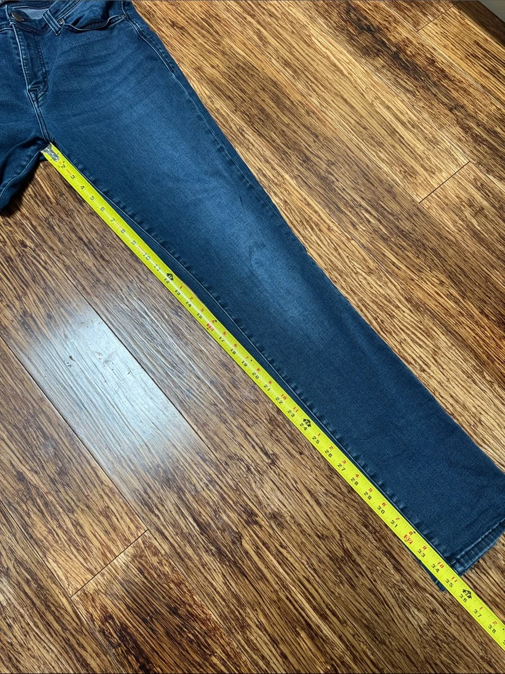 Fidelity Denim Jimmy Royalton dark wash cotton stretch slim fit jeans size 34
